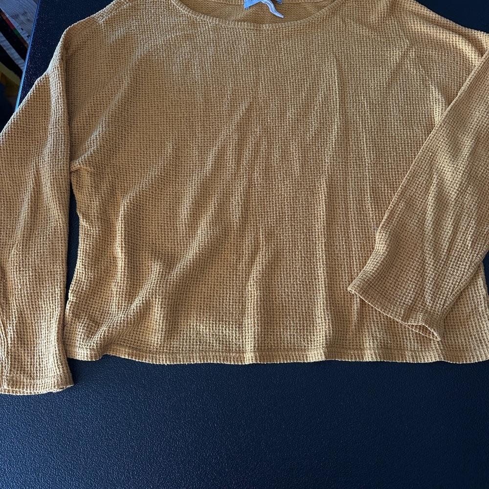 Cozy Mustard Sweater